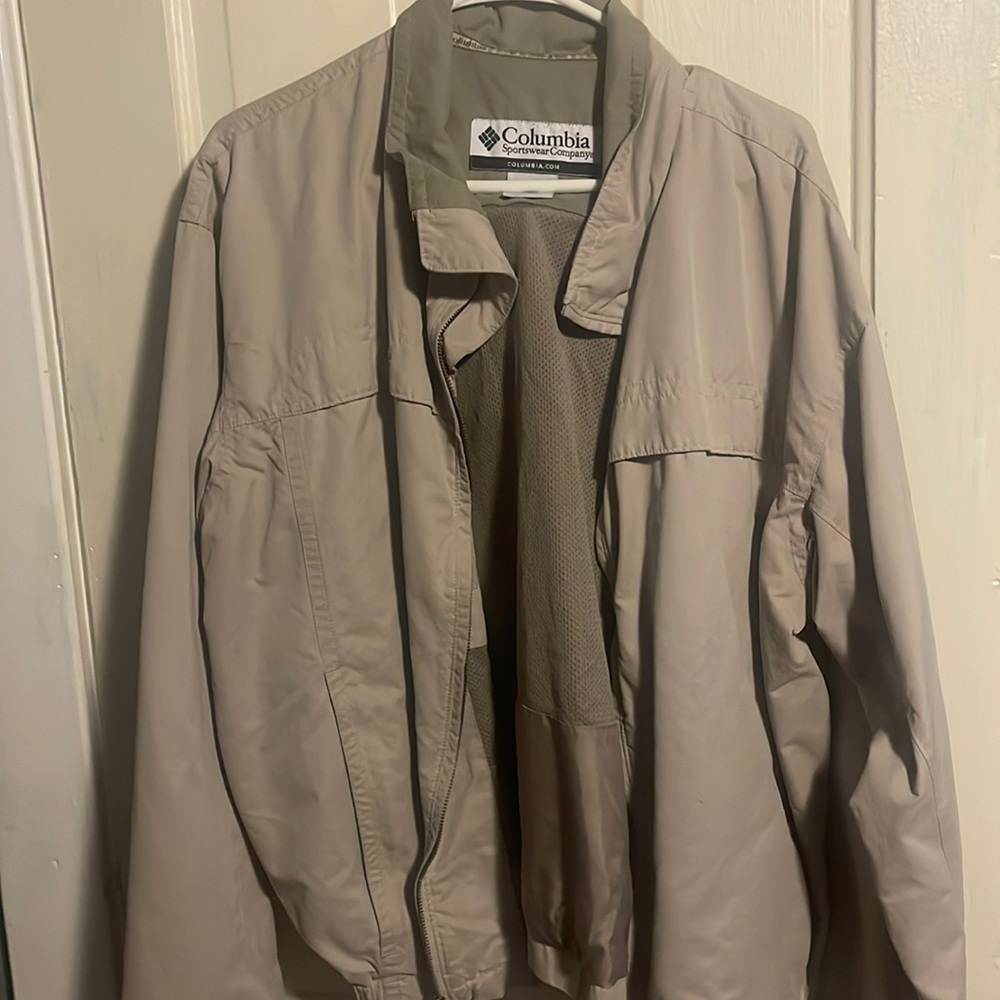 Tan Columbia jacket